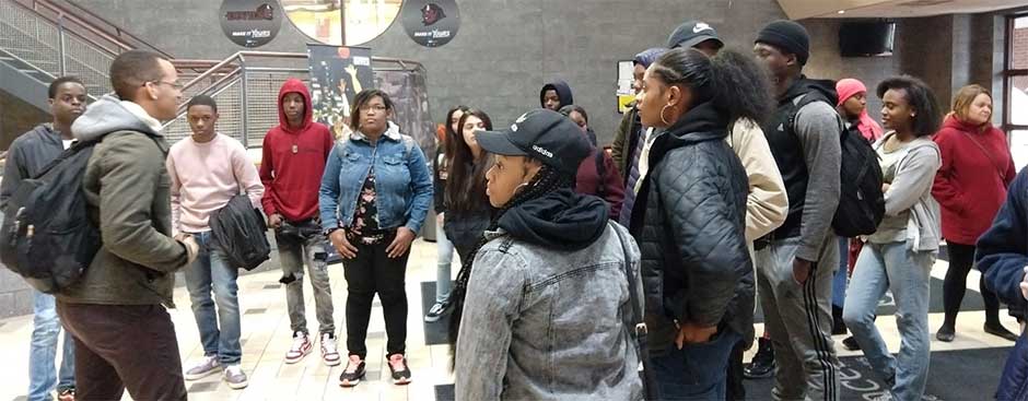 Upward Bound Students Toured the Athletic Recreation Center at the University of the Sciences, Spring 2018