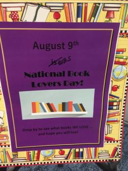 National Book Lovers Day poster