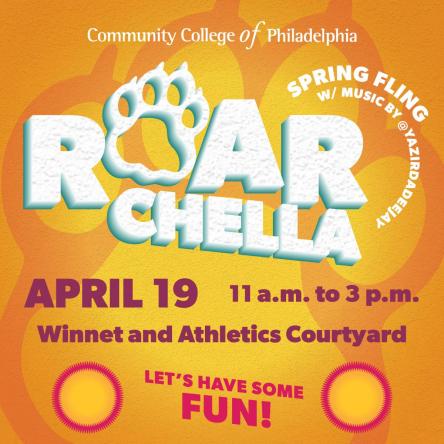 ROARchella is coming!! Attend on April 19 in the Winnett courtyard
