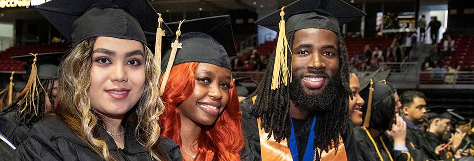 Students graduating from Community College of Philadelphia