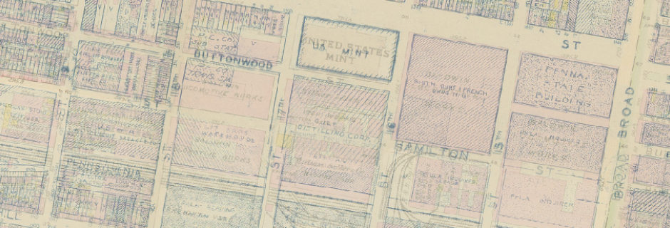 A palimpsest of CCP's location courtesy of The Greater Philadelphia GeoHistory Network A palimpsest featuring development on and near what is currently CCP for the past 200 years.