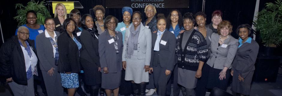 CCP participants in the Women's Leadership Conference.