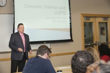 Billy Love speaks about Domestic Violence in the LGBTQ community.