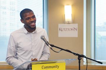 Fred Dukes tells of his positive experiences at Community College of Philadelphia and Kutztown University.