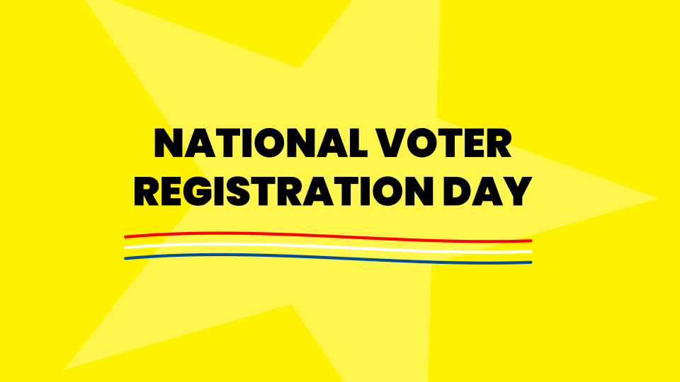 "national voter registration day 