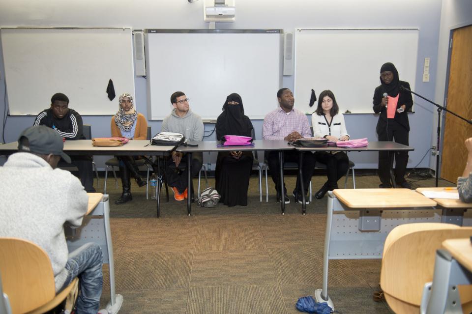 CCP students learning in an Adult Basic Education classroom.