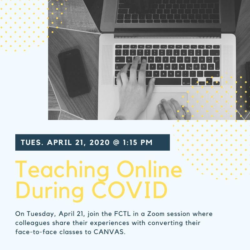 Teaching Online During COVID Faculty Panel